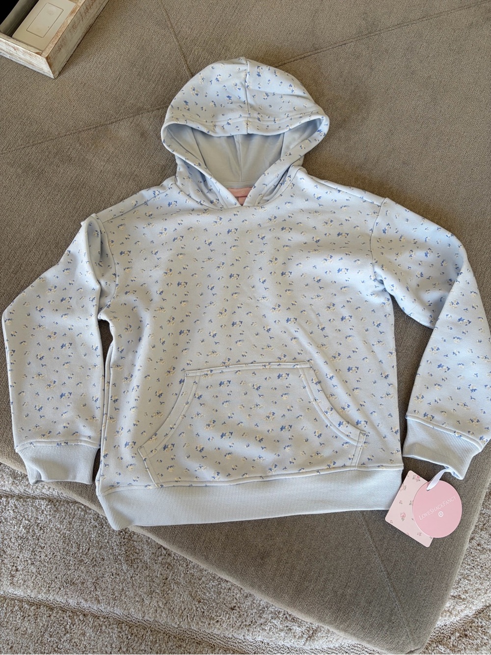 Love Shack Fancy x Target Sophia Everbloom Floral Hooded Sweatshirt